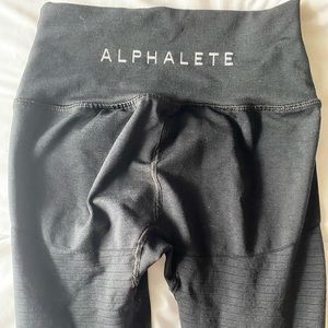Black Alphalete Revival Leggings